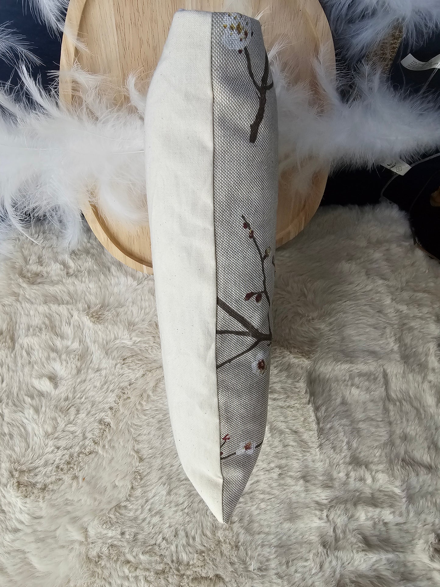 Pochette à livre branche sakura et uni