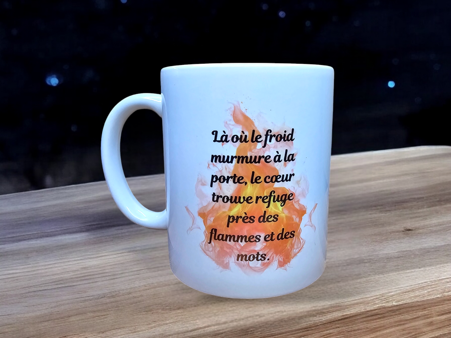Tasse coin du feu