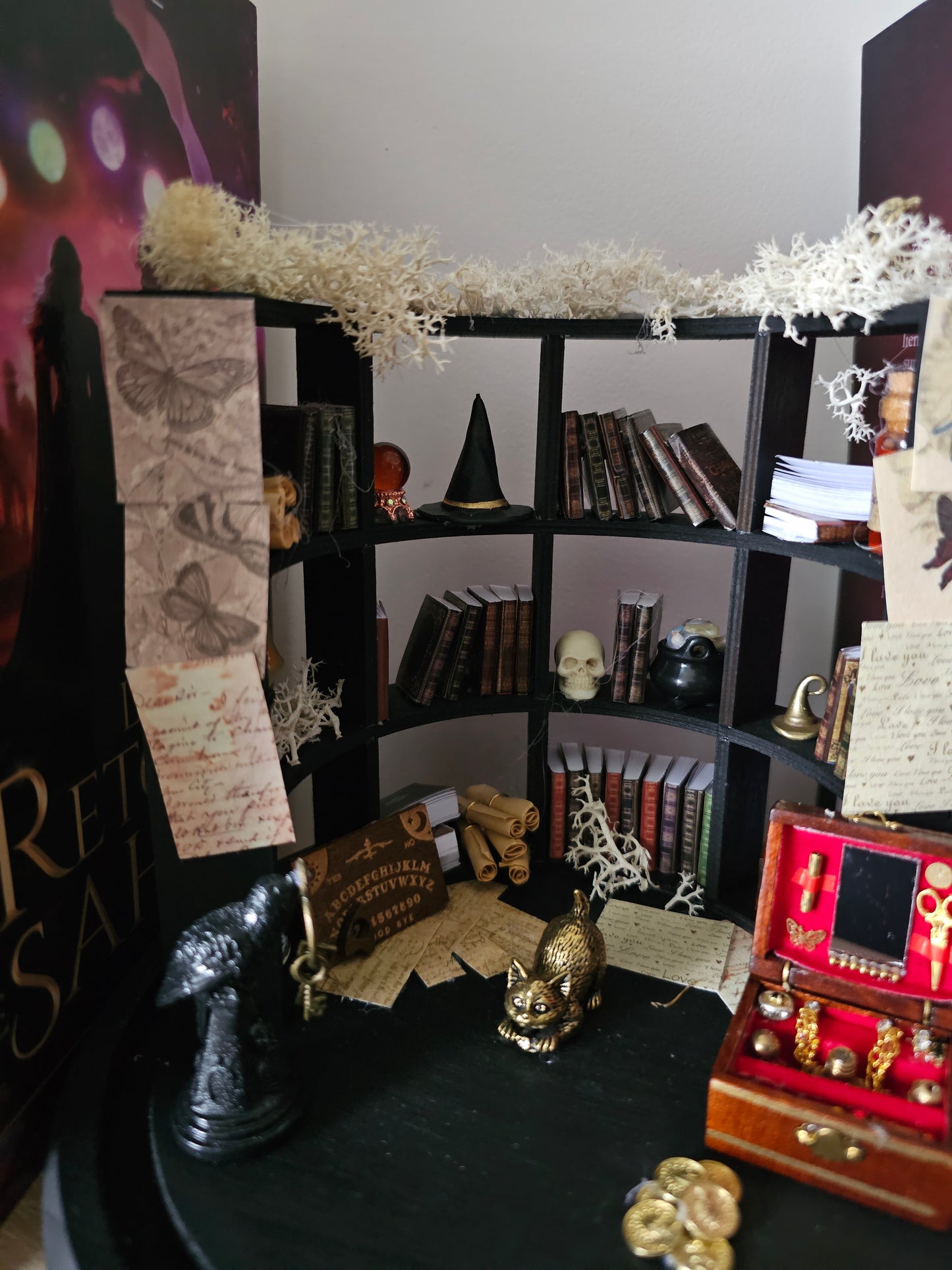 Décor sous cloche