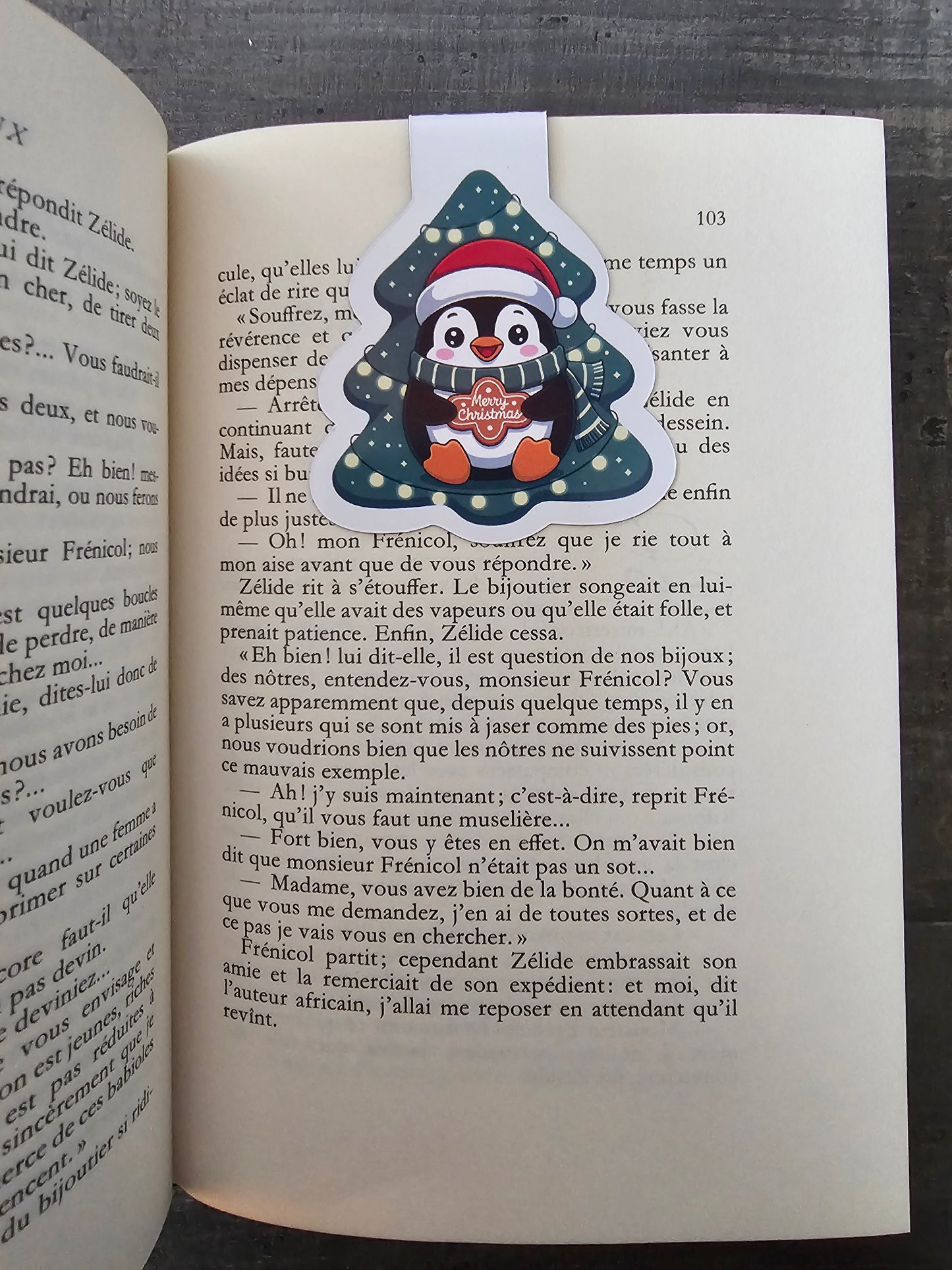 Marque pages Magnétiques Noël