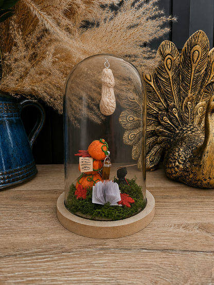 Coeur de dragon sous cloche