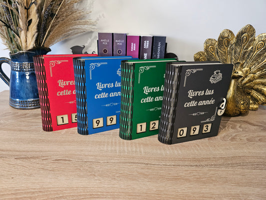 Compteur de livres lus