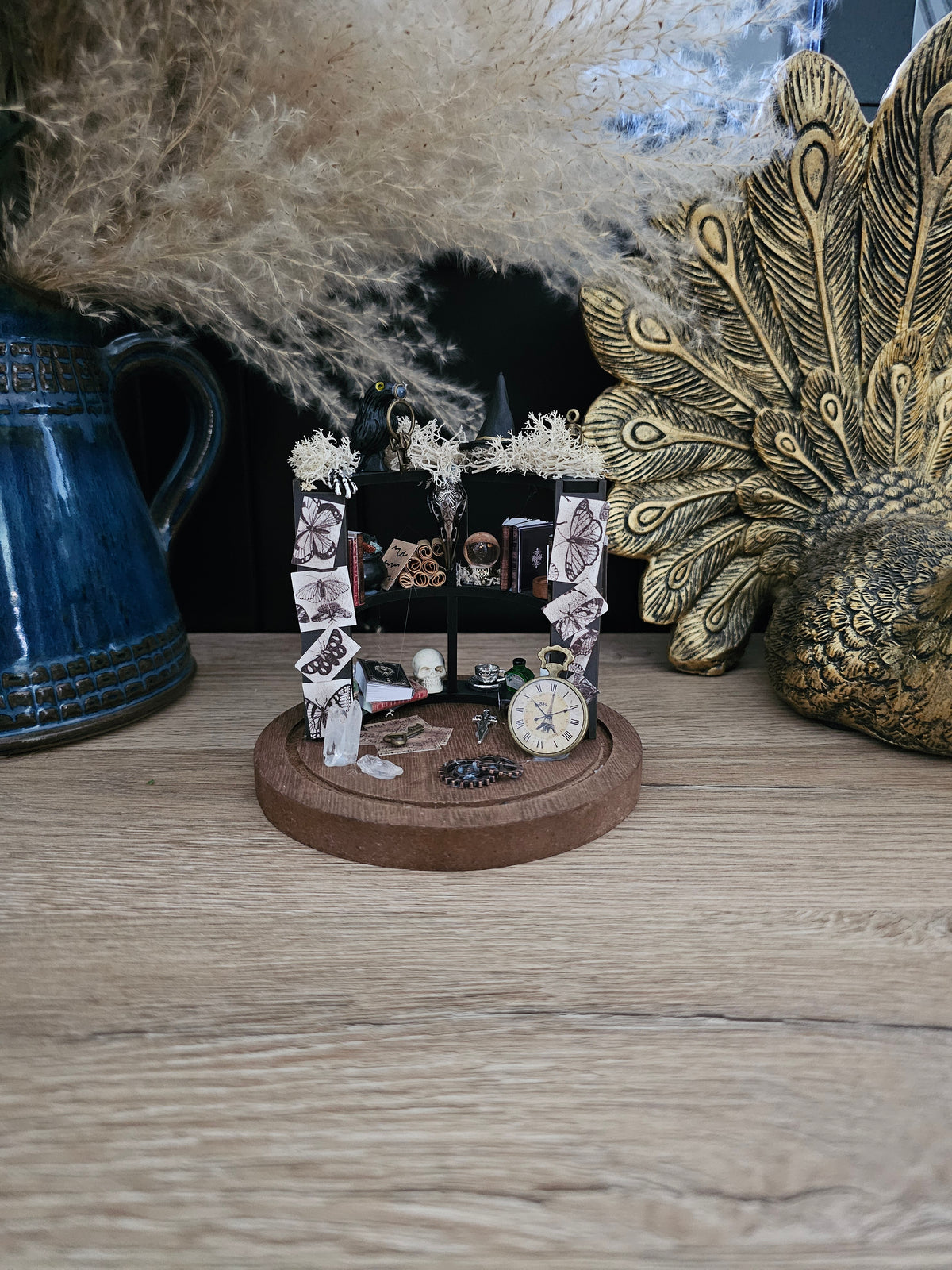 Décor sous cloche