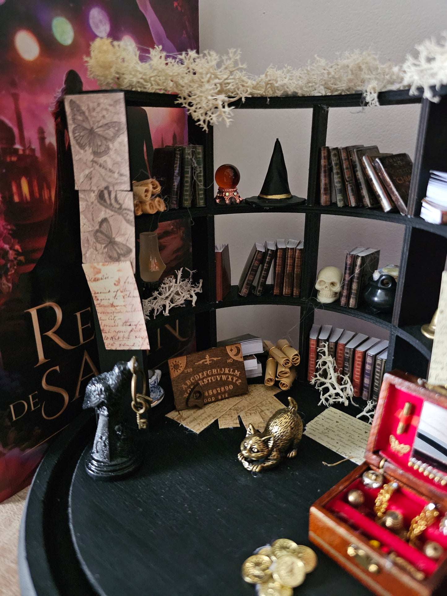 Décor sous cloche
