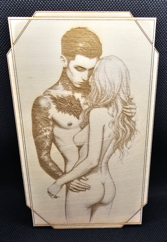 Illustration sur bois