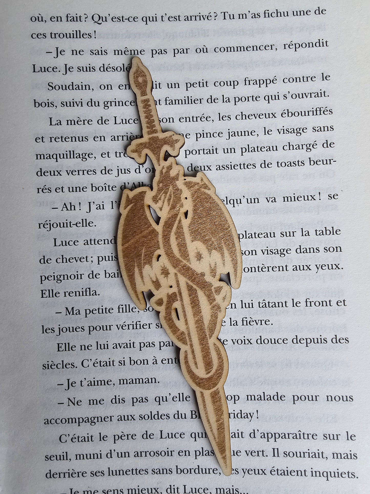 Marque-pages bois
