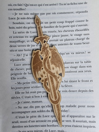 Marque-pages bois