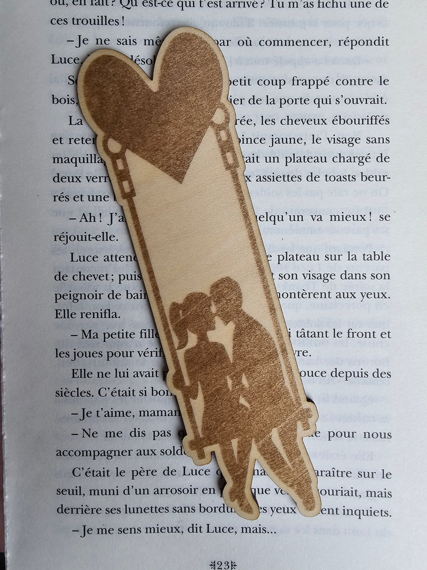 Marque-pages bois