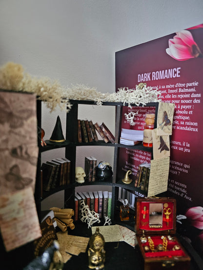Décor sous cloche