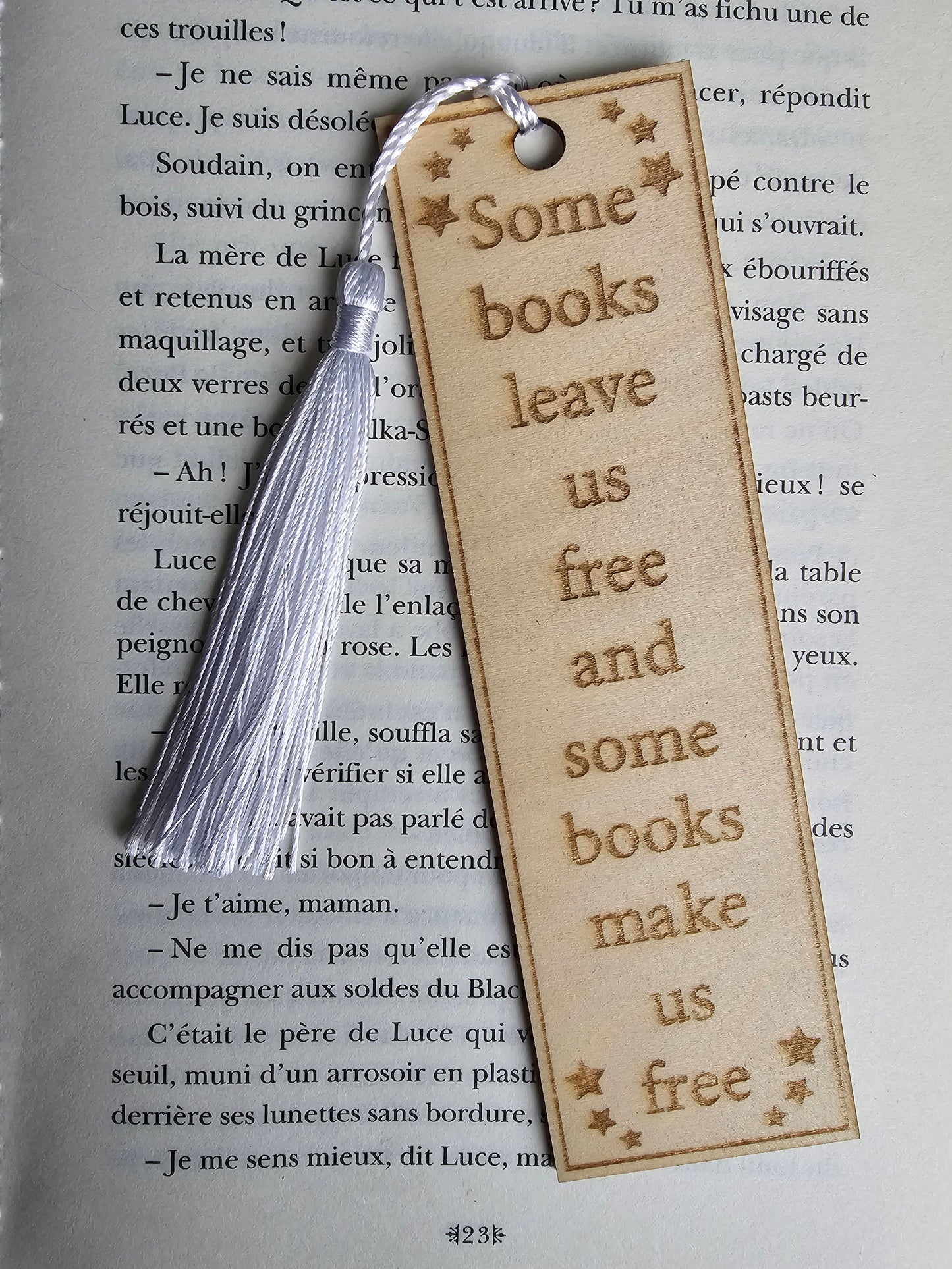 Marque-pages bois