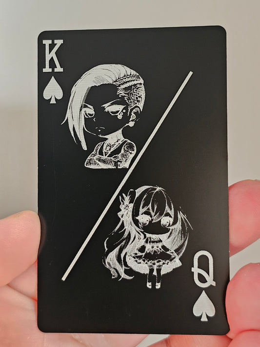 Carte métal